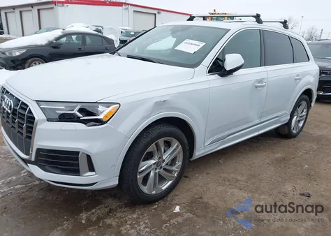 2020 Audi Q7 Premium Plus 45 Tfsi Quattro Tiptronic from USA, damaged, VIN WA1LJAF73LD008444